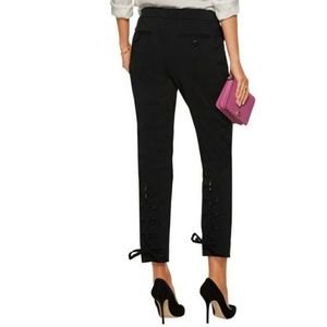 Rauol Ember lace-up stretch straight-leg pants 8